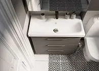 Тумба под раковину ГАУЛА/Gaula 60Н 3я черный