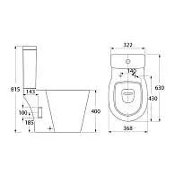 Унитаз напольный IDDIS Calipso CAL2DSEi24
