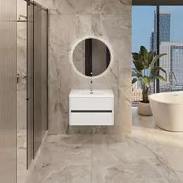 Тумба под раковину Mona 80П (800х500х453) 2я белый