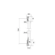 Душевой гарнитур IDDIS Optima Home графит OPH3F20i16