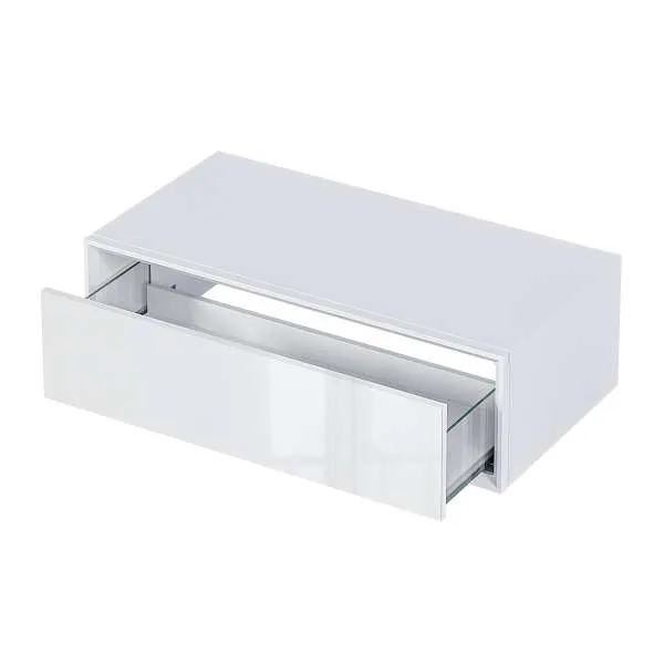 Тумба Milacco 100П 1в.я. Pure White (низ)