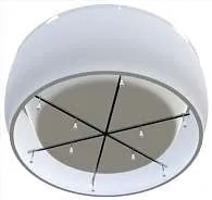 Рама сварная ОМЕГА НЬЮ/OMEGA NEW 1800х1800 комплект