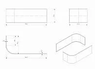 Панель АЛИСА/ALISA 1700 R/L фронт МГ