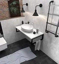 Столешница ГРАНЖ ЛОФТ/GRUNGE LOFT 90 бетон светлый