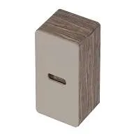 Пенал Vortex 700х350х300П 1д орех каньон коньяк/латте фактурный