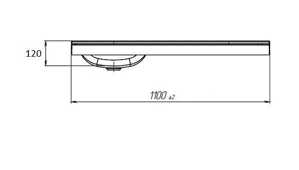 Раковина ШОУ/WASH 110 Polytitan