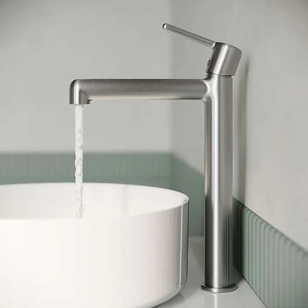 Cмеситель для раковины IDDIS Aiger высокий хром матовый AIGBC01i01