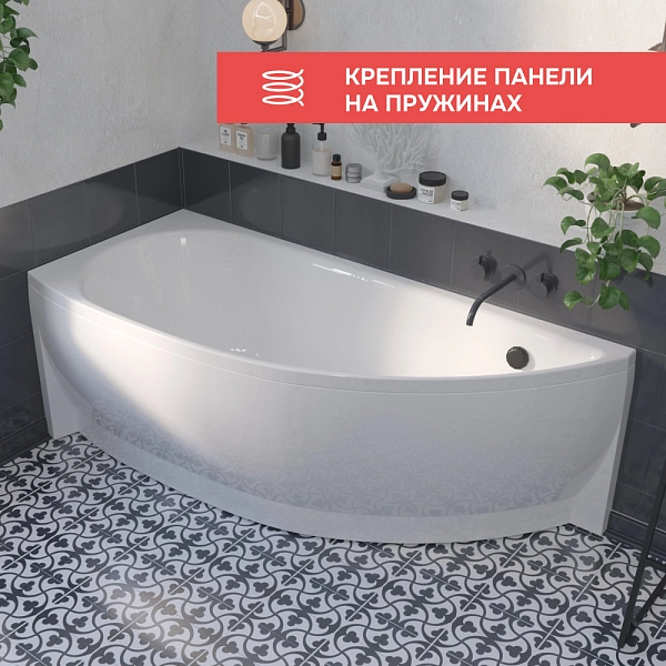 Ванна "PICCOLO" 150*75 L Комплект Премиум