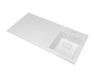 Раковина Аванти 100R (1000х480) белый ИК мебельная