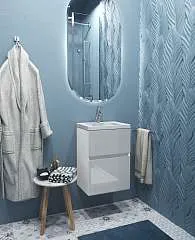 Тумба с раковиной МОДУЛЬ М/Bumble 40П 1я