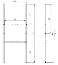Рама разборная ПУ 1750-1800х700