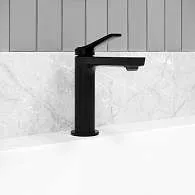 Смеситель для раковины IDDIS Parker, матовый черный, PARBL00i01