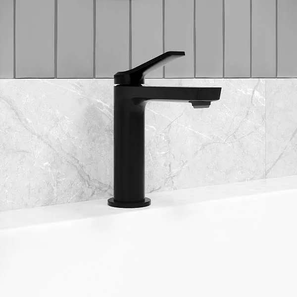 Смеситель для раковины IDDIS Parker, матовый черный, PARBL00i01