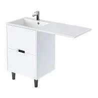 Тумба КЛЭР/Maid 58Н(120) (580х890х475) 2я белый