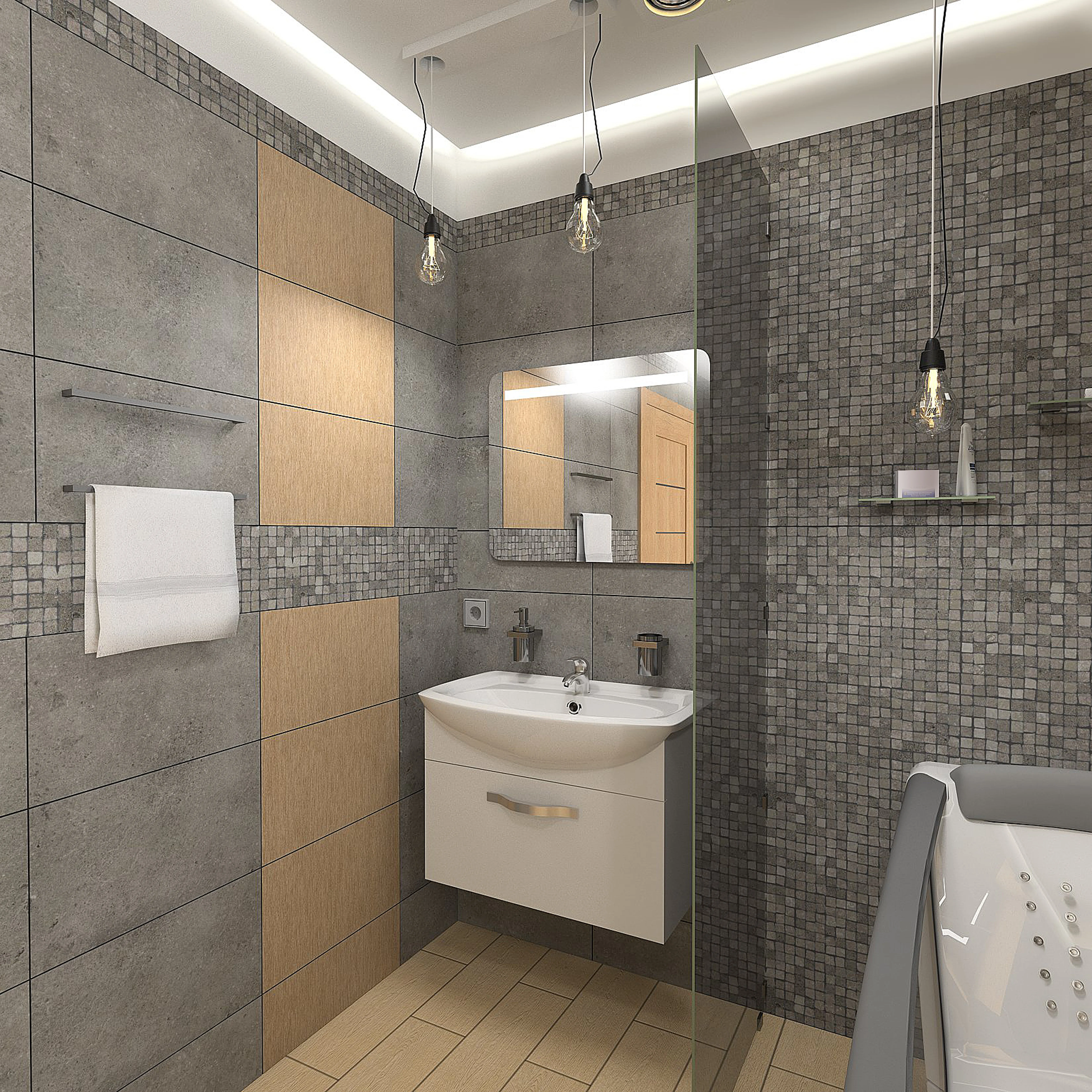 Тумба под раковину Вита 65П 1в.я. белый глянец, МДФ