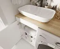 Столешница под стир.машину ВИСТА/Wash 110 L дуб сонома