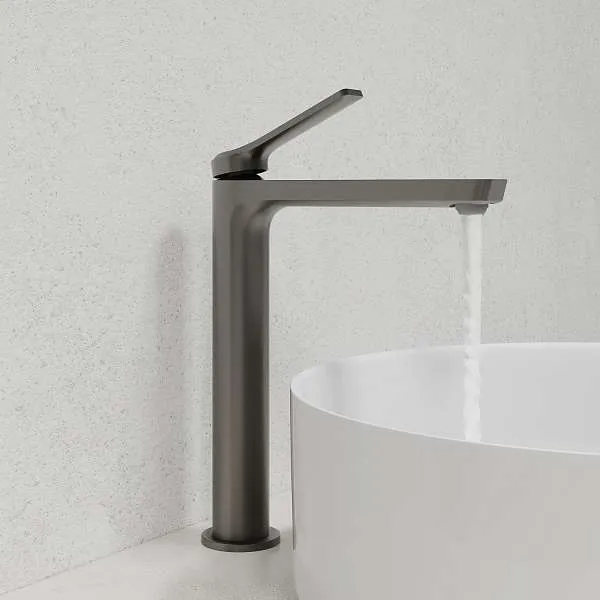 Смеситель для раковины IDDIS Parker высокий матовый графит PARGM01i01