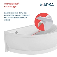 Ванны Ванна "PICCOLO" 150*75 R Комплект Премиум