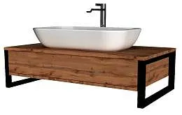 Тумба со столешницей ГРАНЖ ЛОФТ/GRUNGE LOFT 100П 1в.я дуб вотан