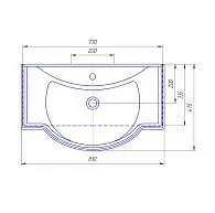 Раковина Классик 80 Кировит