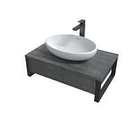 Тумба GRUNGE LOFT 80П 1в.я Секвойя