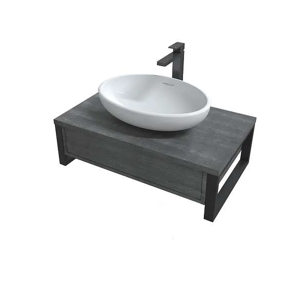 Тумба GRUNGE LOFT 80П 1в.я Секвойя