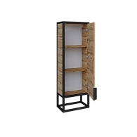 Пенал зеркальный GRUNGE LOFT 35Н/П 1д