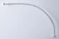 Карниз для ванны"Diana" 1500x900, хром