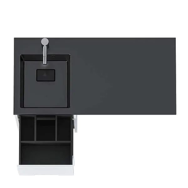 Тумба Maid 38Н(100) (380х890х475) 2я белый