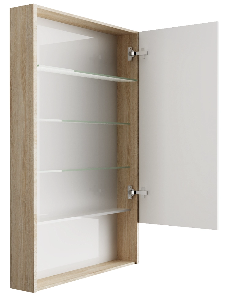 Зеркало-шкаф Mira 60 Дуб Сонома