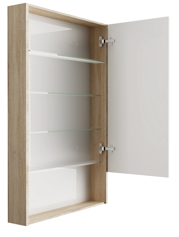 Зеркало-шкаф Mira 60 Дуб Сонома