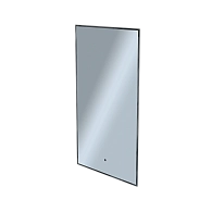 Зеркало Shape Strict (500х1000х30) прямоугольник черный К01 LED датчик