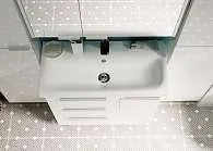 Тумба под раковину ГАУЛА/Gaula 80Н 3я 1д белый