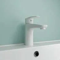 Смеситель для раковины IDDIS Ray белый RAYWT00i01