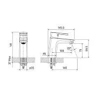 Смеситель для раковины IDDIS Билд BILSB00i01