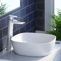 Смеситель для раковины IDDIS Cloud высокий белый/хром CLOSB01i01