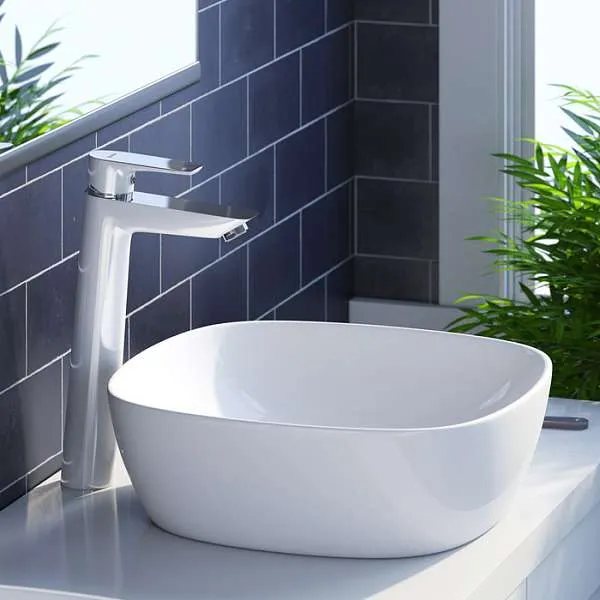 Смеситель для раковины IDDIS Cloud высокий белый/хром CLOSB01i01