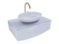 Тумба со столешницей НЕГА/Nega 60П 1в.я. белый