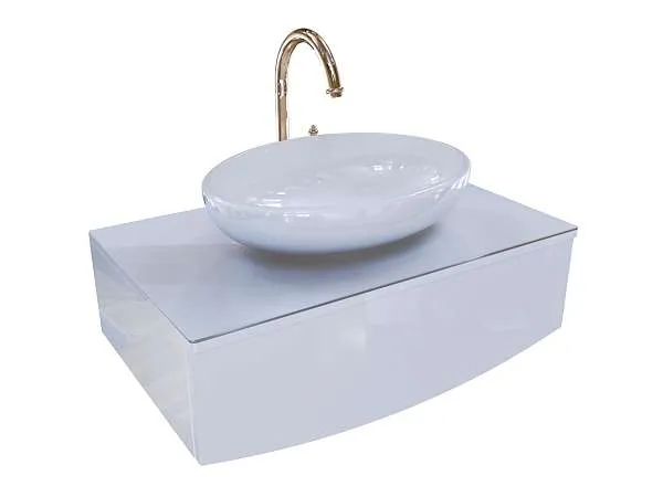 Тумба со столешницей НЕГА/Nega 60П 1в.я. белый