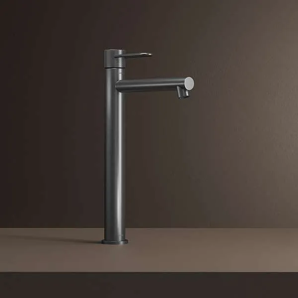 Смеситель для раковины IDDIS Duna высокий графит матовый DUNGM01i01