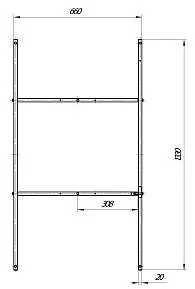 Рама разборная ПРАГМАТИКА/PRAGMATIKA 1730