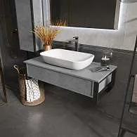 Тумба ГРАНЖ ЛОФТ/GRUNGE LOFT 100П 1в.я бетон лофт