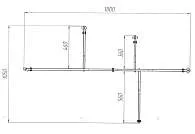 Рама разборная ДИАНА/DIANA 1600