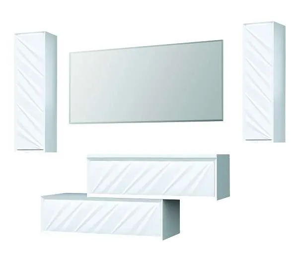 Пенал Glace 30П 1д White L