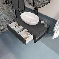 Тумба GRUNGE LOFT 80П 1в.я Секвойя