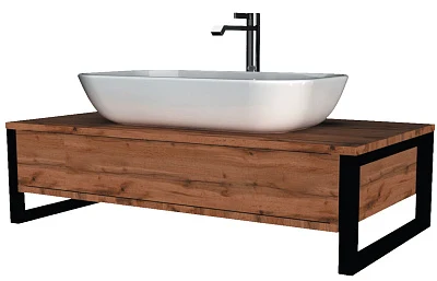 Тумба со столешницей ГРАНЖ ЛОФТ/GRUNGE LOFT 70П 1в.я дуб вотан