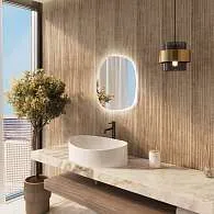 Зеркало PILO (600х650х29) фигурное подсветка/сенсор