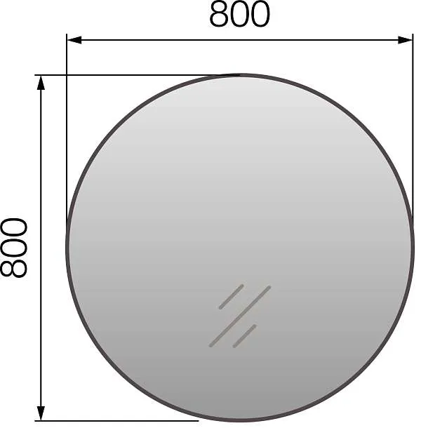 Зеркало АВРОРА/Aurora 80