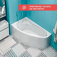 Ванны Ванна "Lil" 140*90 L Комплект Премиум