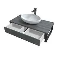 Тумба GRUNGE LOFT 100П 1в.я Секвойя